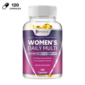 Women’s Multivitamin One Daily | 120 Vegan Capsules (4 120 count (Pack of 1)