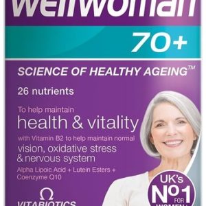Wellwoman Multivitamin for Women Over 70 Years 70 plus (Pack of 1)