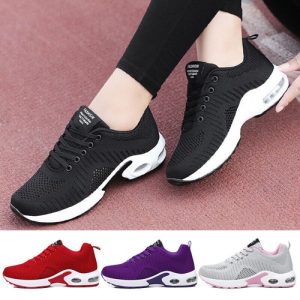 Womens Trainers Running Shock Absorbing Fitness Ladies Gym Sports Shoes UK Size