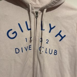 Gilly Hicks Women’s Light Pink Zip Up Hoodie Size Large