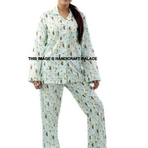 Women’s PYJAMAS PJs Set Pajamas Ladies Cotton PJ Womens Long Sleeve Sleepwear