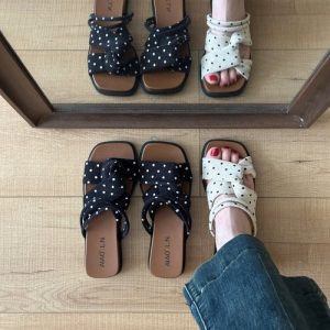 Square Headed Beach Slippers, Gentle Fairy Slippers, Fashionable And…