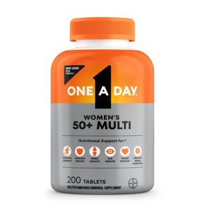 One A Day Multivitamin for Women 50 and Over Tablets, Womens Multivitamin 50