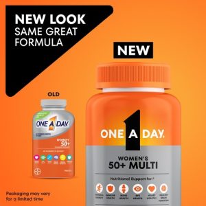 One A Day Multivitamin for Women 50 and Over Tablets, Womens Multivitamin 50