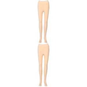 Beige Women Thermal Leggings High Waist Warm Winter Leggings Comfortable Fit