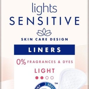 TENA Lights Light Liner, 140 Incontinence Liners ( 28 x 5 packs) for Women with