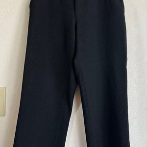 COMME des GARCONS Slacks S Black Linen 35cm Waist Used