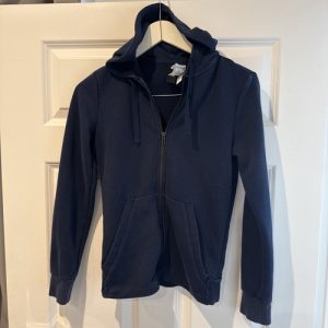 Adidas Women’s Navy Hoodie Zip Up Size 4-6 XS