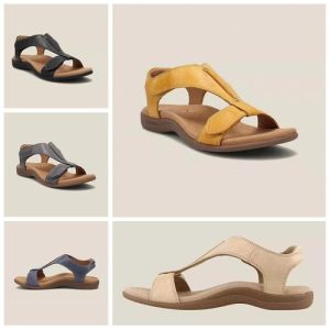 Summer non-slip women’s casual orthopaedic Wedge Sandals Walking Slingback Shoes