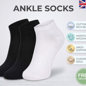 Non Slip Grip Socks Anti Skid Socks for Men Women Yoga Pilates Sports Gym