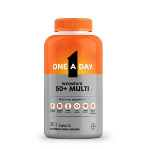One A Day Women’s 50+ Multivitamin 300 Tablets, 50-Plus Women