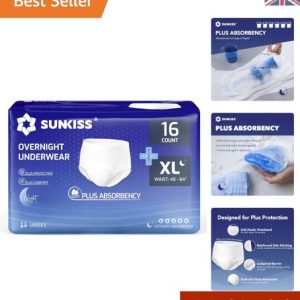 TrustPlus Incontinence Pull Ups for Men & Women – Super Soft, Heavy Absorbency