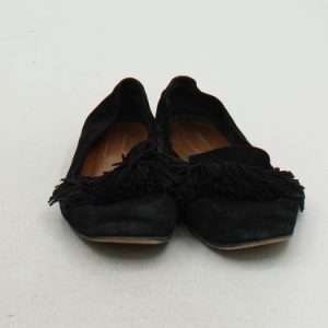 Aquazzura Women’s Flat Shoes UK 5 Black 100% Other Loafer