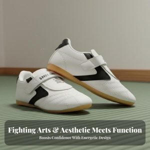 Taekwondo Shoes Soft Sole Athletic Footwear Slip-Resistant for Dojo, Men, Women
