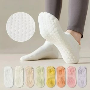 Non Slip Grip Socks Anti Skid Socks for Men Women Yoga Pilates Sports Gym