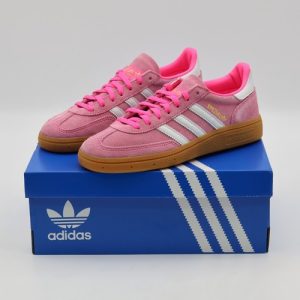 JI2654 adidas Originals Handball Spezial Lucid Pink Foot Wear White (Women’s)