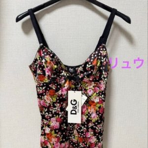 Vintage D&G Dolce&Gabbana Y2K 90s Floral Cami Tank Top NWT Flower Rare