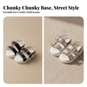 6-Point BJD Sandals Slip-on Footwear Refined