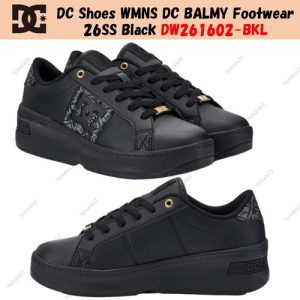 DC Shoes WMNS DC BALMY Footwear 26SS Black DW261602-BKL