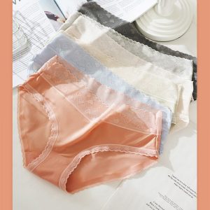 2X Women Ultra-thin Knickers Briefs Underwear Lingerie Lace Panties Sexy Casual