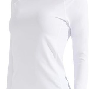 Rash Guard Long Sleeve Quick Dry Women’s Rash Guard UPF 50+ Swim Shirts, Small