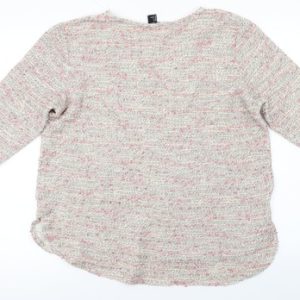 Womens UK Size M H&M Red Pullover Jumper