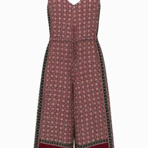 Womens NEXT Size 3XS UK ” Jumpsuit One-Piece Purple Geometric Sleeveless