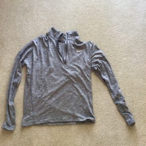 NIKE DRI-FIT TEMPO ZIPPED Running TOP (M)