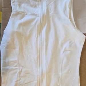 FEOYA Slim Fit Full Zip Sports Vest for Women  Collar Sleeveless (PACK OPENED)