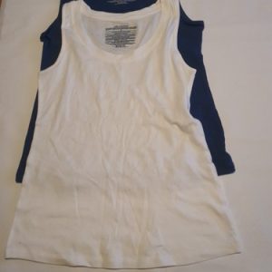 Ladies Size Medium Jane Bleecker 2 Pack Round Neck Vest Top