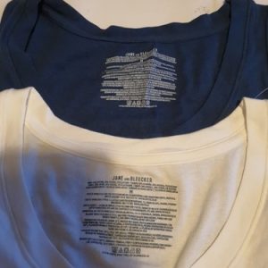 Ladies Size Medium Jane Bleecker 2 Pack Round Neck Vest Top