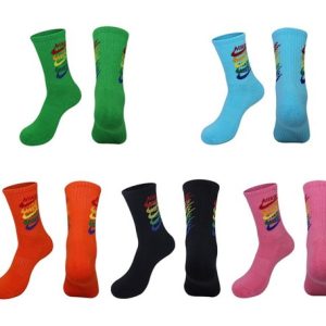 Nike Lab 4 Logo Multicoloured Socks – 1 Pair – Various Colours & Sizes