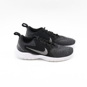Nike Womens Running Shoes Black Size UK 3.5 Mesh Athletic Footwear