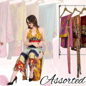 Women Thai Fisherman Boho Palazzo Wide Leg Yoga Tie Wrap Pants Mix Lot Wholesale