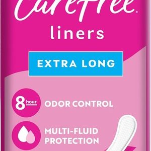 Extra Long Unscented Panty Liners for Women – 93ct Daily Comfort & Protection