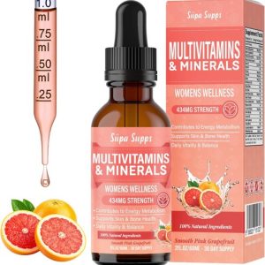 Multivitamins & Minerals for Women 30 Plus – Daily Vitamins A C D E K B Complex