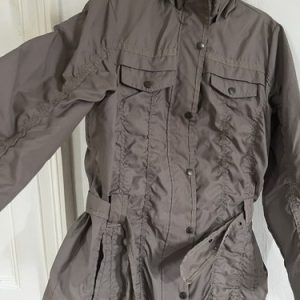 Women’s A.K.A. Blue Taupe Utility Jacket  40 UK 10-12