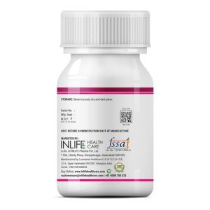 INLIFE Multivitamin for Women with Biotin, Vitamin D, Calcium 60 Veg Caps