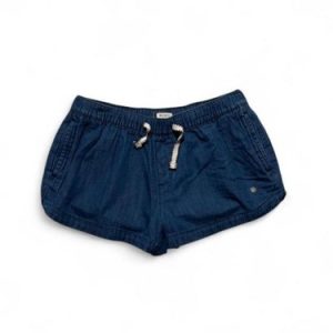 Roxy Shorts Cropped Fit Women’s Navy Blue Short Y2K Hot Pants Women’s Medium