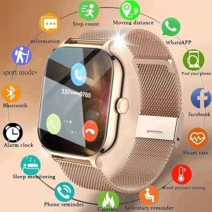 Smart Watch for Men Women Fitness Tracker Sports Watch Bluetooth Android iPhone