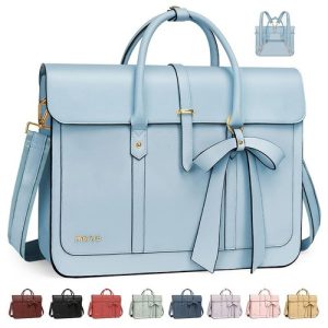 Genuine Leather Tote Bag for Women – Premium Work & Everyday Shoulder Laptop Bag