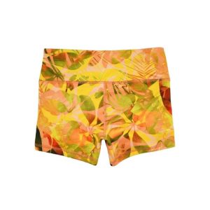FLEO 3.25 Shorts – Leopard Jungle – Medium – NEW (Gym, Active, Yoga)