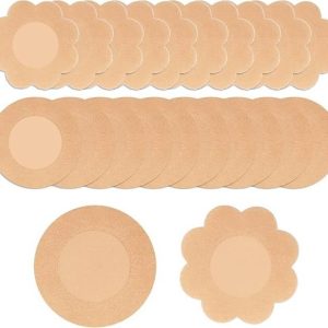 20x Invisible Nipple Covers Breast Lift Pasties Stickers Reusable UK Seller