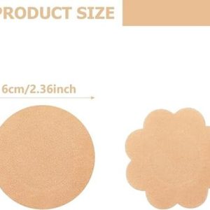 20x Invisible Nipple Covers Breast Lift Pasties Stickers Reusable UK Seller