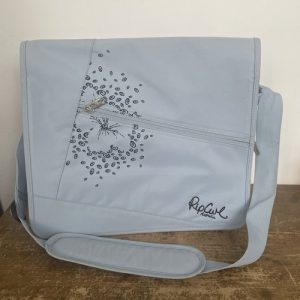 Rip Curl Australia Light Blue Bag Shoulder Messenger Laptop Flowers
