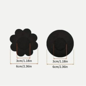 20x Invisible Nipple Covers Adhesive Breast Pasties No Bra Boob Stickers UK