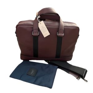 RADLEY Dean street Brown Leather Large Laptop Bag. New With Tag. FREE POSTAGE!