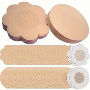 20x Invisible Nipple Covers Adhesive Breast Pasties No Bra Boob Stickers UK