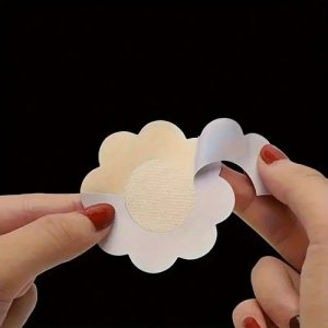 20x Invisible Nipple Covers Adhesive Breast Pasties No Bra Boob Stickers UK