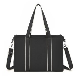 Miss Lulu Wearproof Large Capacity Tote Bag with 15.6” Laptop Sleeve.